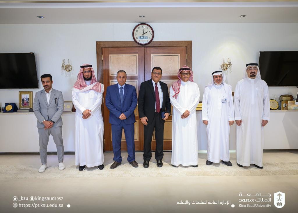 هديل يلتقي رئيس جامعة الملك سعود ويناقش معه عدد من المواضيع الهامة